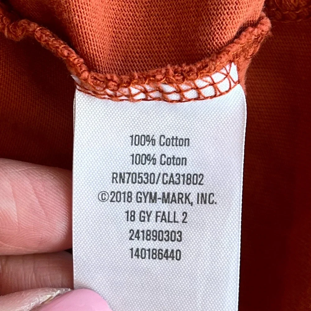 Gymboree Toddler Boy Halloween Mummy Long Sleeve Orange T-Shirt 2T